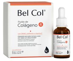 Bel Col 4 Fluido De Colágeno Peles Seca Envelhecidas 30 ml