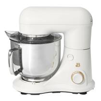Bela batedeira de mesa de 5,3 L com design de cabeça inclinada de 300 W e 12 velocidades