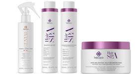 Belcazzi Hair Spa Matizze Shampoo e Condicionador e Máscara e Genial Spray Finalizador - Belcazzi Profissional