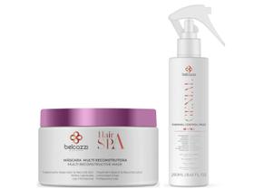 Belcazzi Hair Spa Multi Reconstrutor Máscara e Genial Spray Finalizador Belcazzi Hair Spa Multi Reconstrutor Máscara e Genial Spray Finalizador