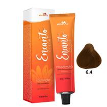 Beleza Ruiva Coloração Encanto Colors 6.4 Louro Escuro Cobre - 60g