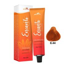 Beleza Ruiva Coloração Encanto Colors 8.44 Louro Claro Cobre Intenso - 60g
