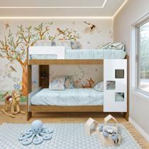 Beliche 100% MDF com Prateleira Vegas