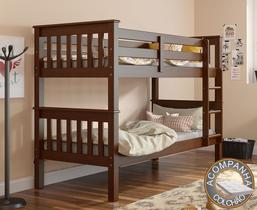 Beliche 730EA Castanho Acetinado Piratini Com Colchão Ortobom - Piratini Móveis