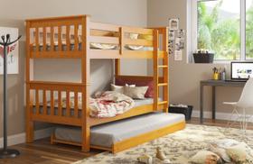 Beliche 730La com Cama Auxiliar 715La Mel Acetinado Piratini