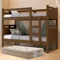 Beliche Barreto Vira Duas Camas com 2 Colchões D33 Gold Beliche Barreto Vira Duas Camas com 2 Colchões D33 Gold