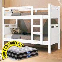 Beliche Barreto Vira Duas Camas com 2 Colchões Probel Guarda-Costas Beliche Barreto Vira Duas Camas com 2 Colchões Probel Guarda-Costas