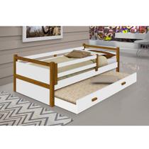 Beliche Bianca Design Infantil Solteiro - Branco/amêndoa