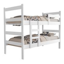 Beliche Capri Branca 100% Mdf Vira Duas Camas