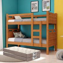 Beliche Com 2 Colchões D33 Premium Conforto E Segurança Nature Beliche Com 2 Colchões D33 Premium Conforto E Segurança Nature