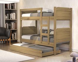 Beliche com cama auxiliar Star - B&A BENTO