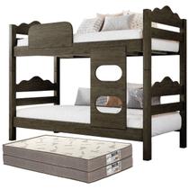 Beliche Completa Versatil Com 2 Colchões D33 Premium