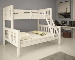 Beliche De Madeira com Cama Casal/Solteiro Woodstore Beliche De Madeira com Cama Casal/Solteiro Woodstore