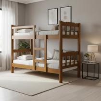 Beliche de Madeira Maciça Reforçada Super Robusta Marrom