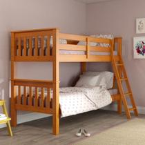 Beliche de Solteiro Madeira Maciça para Colchão 88 x 188 cm Multimóveis CR35206