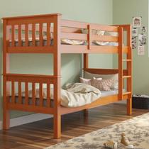 Beliche de Solteiro Madeira Maciça para Colchão 88 x 188 cm Multimóveis CR35207