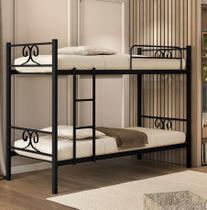 Beliche Domus Solteiro Moderno 100% Aço Compacta Preto