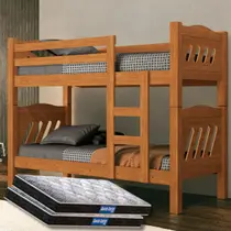 Beliche Duas Camas Reforçadas Pérola com 2 Colchões D20