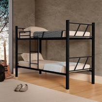 Beliche Em Aço Agata Klm Store Preto