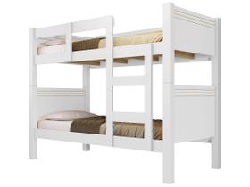 Beliche em MDF e MDP Conquista Móveis Madri Branco Beliche em MDF e MDP Conquista Móveis Madri Branco