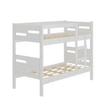 Beliche Estrela que Vira Duas Camas 100 MDF com Escada Branco