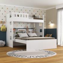 Beliche Family Queen com Nichos 100% MDF Beliche Family Queen com Nichos 100% MDF