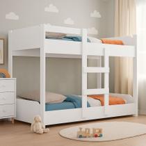 Beliche Flora Infantil cor Branco