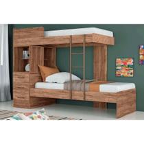 Beliche Havana Plus c/ 3 gavetas Ébano - Santos Andirá