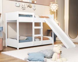 Beliche Infantil Com Grandes Escadas e Escorregador Segura