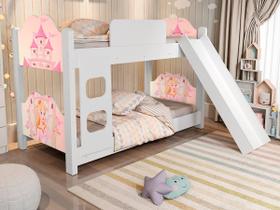 Beliche Infantil Princesa com Escorregador Rosa Beliche Infantil Princesa com Escorregador Rosa