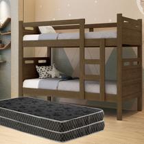 Beliche Jaspe Moderna e Funcional Com Colchões Celiflex D20 Beliche Jaspe Moderna e Funcional Com Colchões Celiflex D20