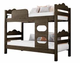 Beliche Linha Kenia Tamanho Solteiro Cor Mocaccino 2 Colchões espuma D20