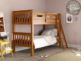 Beliche Madeira 721LA Mel Acetinado Piratini com Colchão Gazin