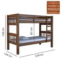 Beliche Madeira Maciça Com Proteção - Castanho Beliche Madeira Maciça Com Proteção - Castanho
