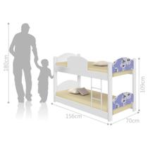 Beliche Mini Cama Mapa Viagens - Mais de Casa