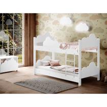 Beliche Montessoriana Nuvem Infantil Marina Juvenil - Branca