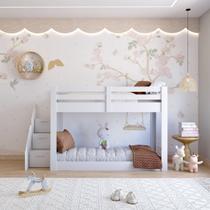 Beliche Montessoriano Star Plus Casatema MadeiraOriginals Branco Beliche Montessoriano Star Plus Casatema MadeiraOriginals Branco