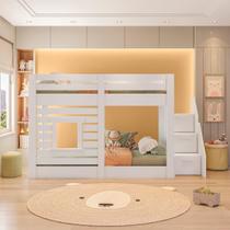 Beliche Montessoriano Star Plus com Janela Branco - Casatema Beliche Montessoriano Star Plus com Janela Branco - Casatema