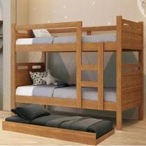 Beliche Multifuncional Confortável com Cama Auxiliar Design Moderno e Prático