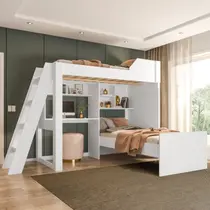 Beliche Multifuncional Office para Quarto Adulto Vivace Beliche Multifuncional Office para Quarto Adulto Vivace