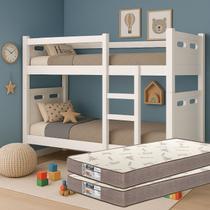 Beliche ou 2 Camas Solteiro com 02 Colchões Firmes Estrutura Reforçada Proteção com Segurança Total Beliche ou 2 Camas Solteiro com 02 Colchões Firmes Estrutura Reforçada Proteção com Segurança Total