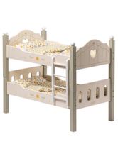 Beliche para bonecas ROBUD Toys Wooden Play Baby com escadas de 18 polegadas