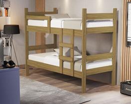 Beliche Para Pousada Rancho Tamanho De Solteiro Estilo Retro Alana Reforçada Moderna MDF Estrado Madeira