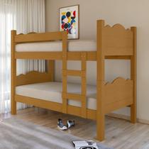 Beliche Pequim Art Panta 100% Mdf C/ Escada Vira 2 Camas P/Colchão 188x88- Super Reforçada - Nature Beliche Pequim Art Panta 100% Mdf C/ Escada Vira 2 Camas P/Colchão 188x88- Super Reforçada - Nature