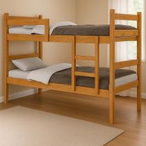 Beliche Porto Solteiro Com Escada e Grade de Proteção Resistente Compacta Multifuncional Vira Cama Solteiro AV