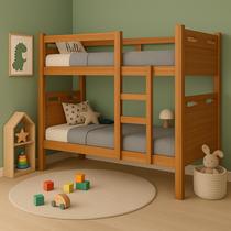 Beliche Prática e Segura com Proteção Total Vira Duas Camas Solteiro Reforçadas