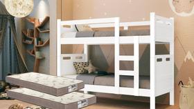 Beliche Resistente Completo c 2 Colchões D33 Cama para meninos