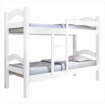 Beliche Solteiro Absolut Branco J&A Móveis Beliche Solteiro Absolut Branco J&A Móveis