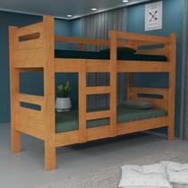 Beliche Solteiro Amanda c/ Escada 2 Andares Cor Cerejeira Beliche Solteiro Amanda c/ Escada 2 Andares Cor Cerejeira