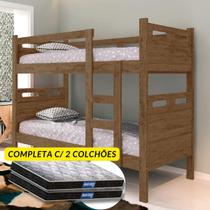Beliche Solteiro Barreto Vira Duas Camas Solteiro com Colchões Probel D20 Beliche Solteiro Barreto Vira Duas Camas Solteiro com Colchões Probel D20
